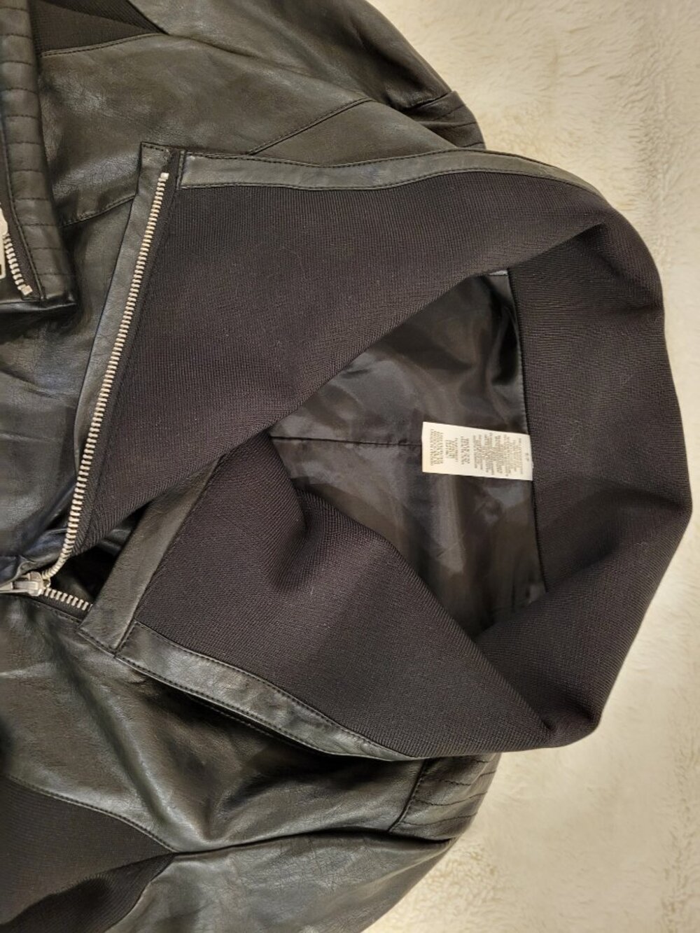 Biker Style Jacket - Picture 2 of 7